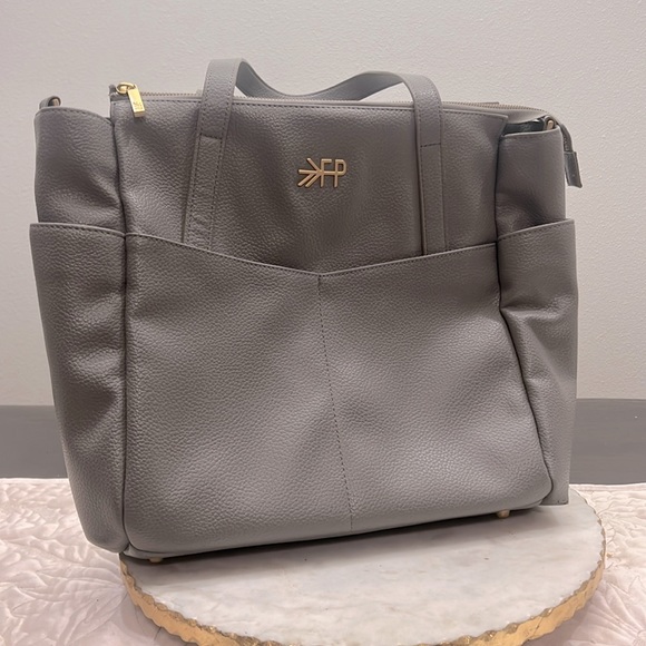 Freshly Picked Handbags - Freshly Picked Diaper Bag Stone